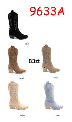 Kozaki damskie  7A9633A.KOLORDOWYBORU  (36/41,12par)