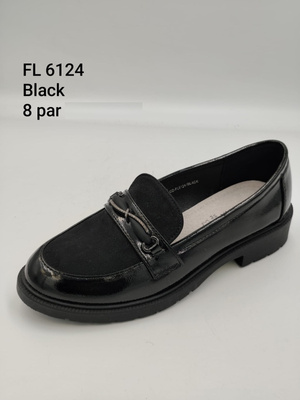 Półbuty damskie 7AFL6124.BLACK (36/41,8par)