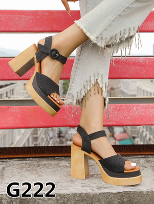 Sandały damskie G222.BLACK (36/41,12par)