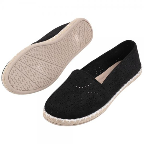 Balerinki damskie F37-1.BLACK (36/41,12par)