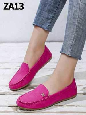 Balerinki damskie 7AZA13.FUSHIA (36/41,12par)