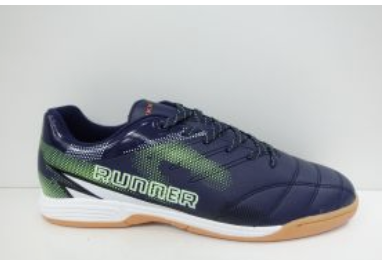 Buty sportowe męskie 9AMXC8619.NAVY/GREEN (41/46,10par)