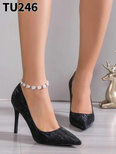 Szpilki damskie TU246.BLACK (36/41,12par)