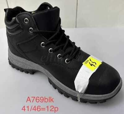 Trzewiki męskie 9AA769.BLACK (41/46,12par)