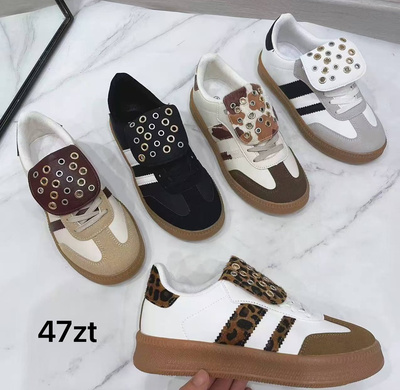 Buty sportowe damskie YY-142.KOLORDOWYBORU (36/41,12par)