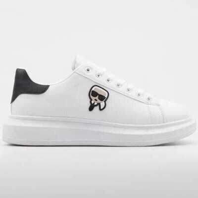 Buty sportowe męskie 9A1242-2.WHITE/BLACK (41/46,12par)