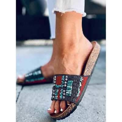 Klapki damskie 7AA8097.BLACK (36/41,12par)