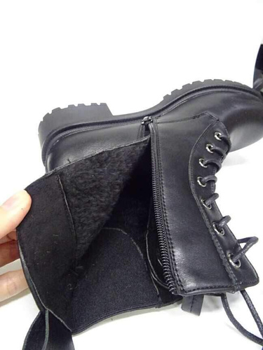 Botki damskie 7ASG722-1.GREY Ocieplane (36/41,12par)