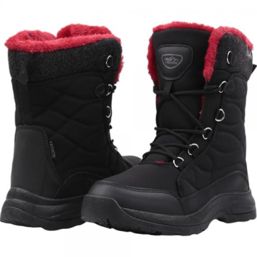 Trzewiki damskie BG21-5.BLACK/RED (36/41,8par)