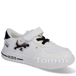 Buty sportowe dziewczęce 1AT10419-A.WHITE/BLACK (19/24,12par)