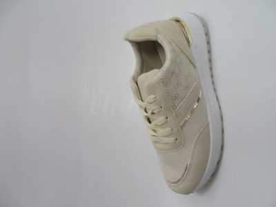 Buty sportowe damskie 7ABM03-4.BEIGE (36/41,12par)