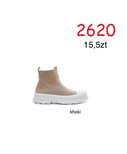Botki damskie  7A2620.KHAKI  (36/41,12par)