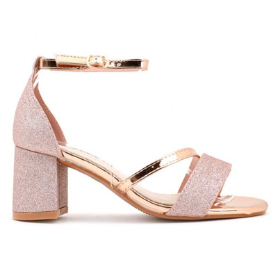 Sandały damskie SY27M-4.PINK (36/41,12par)