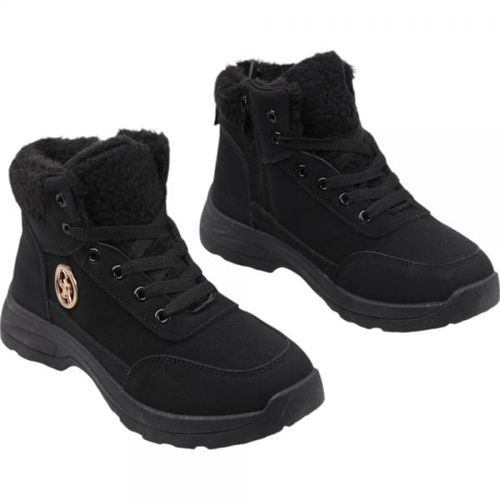 Trzewiki damskie BG24-1.BLACK (36/41,8par)