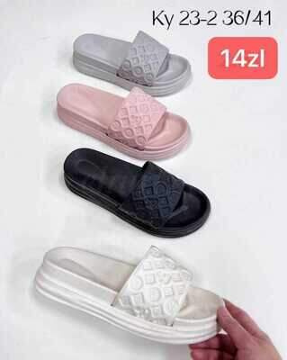 Klapki damskie 7AKY23-2.MIX (36/41,24par)