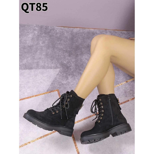 Botki damskie  7AQT85.BLACK  (36/41,12par)