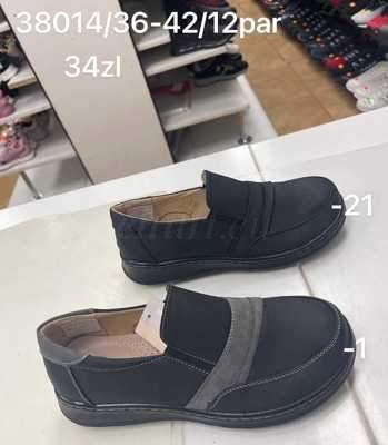 Półbuty damskie 7A38014.KOLORDOWYBORU (36/42,12par)