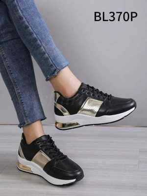 Buty sportowe damskie 7ABL370.BLACK (36/41,12par)