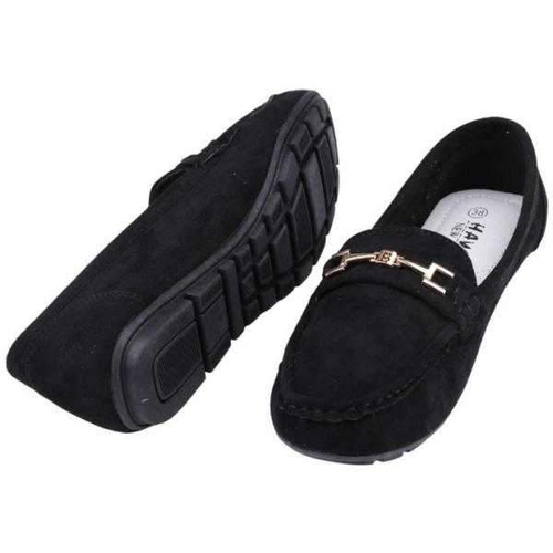 Mokasyny damskie MH10-1.BLACK (36/41,12par)