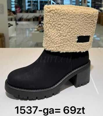 Botki damskie 7A1537.BLACK (36/41,12par)