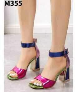 Sandały damskie 7AM355.FUSHIA (36/41,12par)