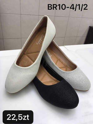 Balerinki damskie 7ABR10.KOLORDOWYBORU (36/41,12par)