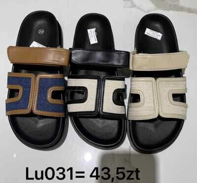 Klapki damskie 7ALU031.KOLORDOWYBORU (36/41,12par)