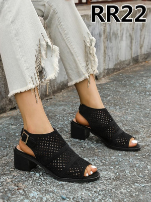 Sandały damskie 7ARR22.BLACK  (36/41,12par)