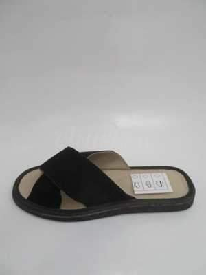 Kapcie damskie 7A84C02.BLACK (36/41,10par)