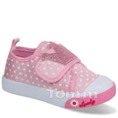 Trampki dziewczęce 1AT10381-B.PINK  (20/25,8par)