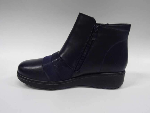 Botki damskie 7A8124-6.BLUE Ocieplane (36/42,12par)