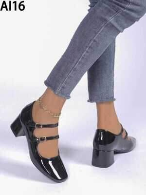 Czółenka damskie AI16.BLACK (36/41 12par)