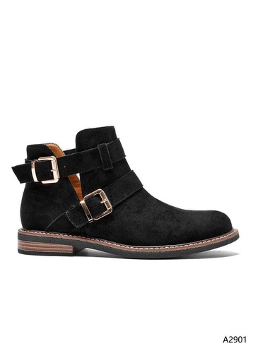 Botki damskie A2901.BLACK (36/41,12par)