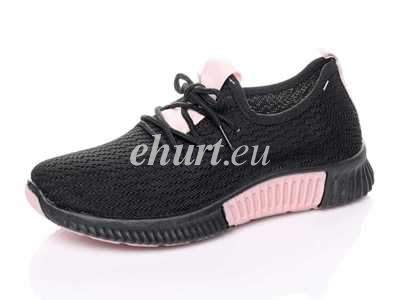 Buty sportowe damskie 7AQH509-11.BLACK/PINK (36/41,12par)