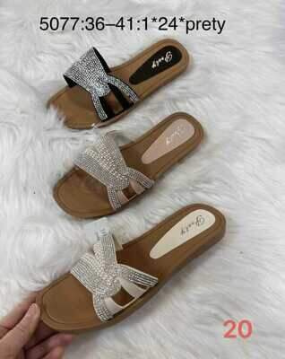 Klapki damskie 7A5077.MIX (36/41,24par)