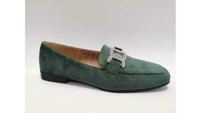 Balerinki damskie 7A333-190.GREEN (36/41,12par)