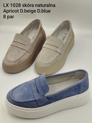 Półbuty damskie  7ALX1028.KOLORDOWYBORU  (36/41,8par)