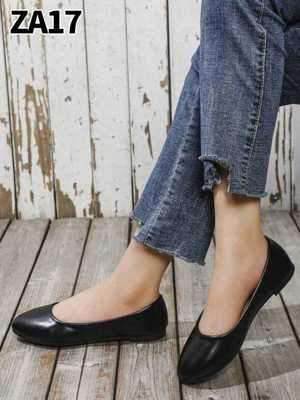 Balerinki damskie 7AZA17.BLACK (36/41,12par)