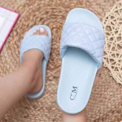 Klapki damskie 7A2068.BLUE (36/41,12par)