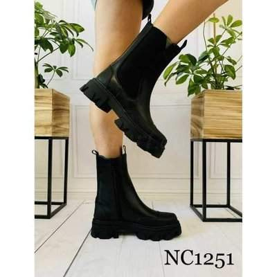 Botki damskie 7ANC1251.BLACK Ocieplane (36/41,12par)