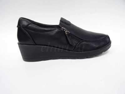 Półbuty damskie   7A2287-1.BLACK  (36/41,12par)