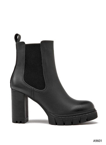 Botki damskie A9601.BLACK (36/41,12par)