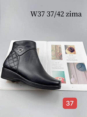 Botki damskie 7AW37.BLACK (37/42,12par)