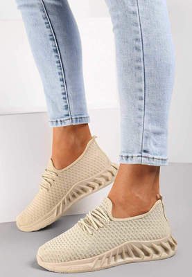 Buty sportowe damskie 7ATA-29.BEIGE (36/41,12par)