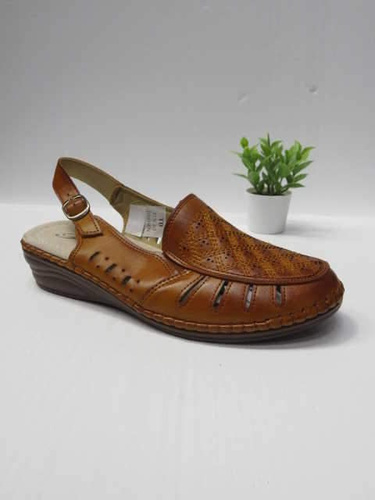 Sandały damskie  7A11560-3.BROWN (36/42,12par)