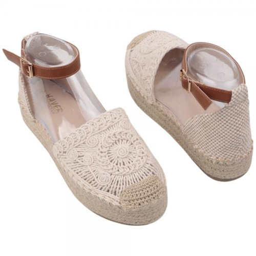 Sandały damskie F205-2.BEIGE (36/41,12par)