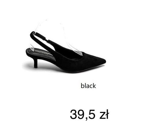 Sandały damskie 1833.BLACK (36/41,12par)