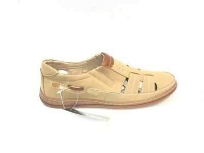 Półbuty męskie 9AMA68-6.BEIGE (40/45,8par)