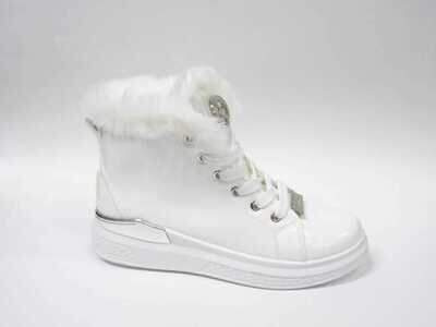 Botki damskie 7A3007-6.WHITE (36/41,12par)