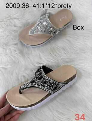 Klapki damskie 7A2009.KOLORDOWYBORU (36/41,12par)